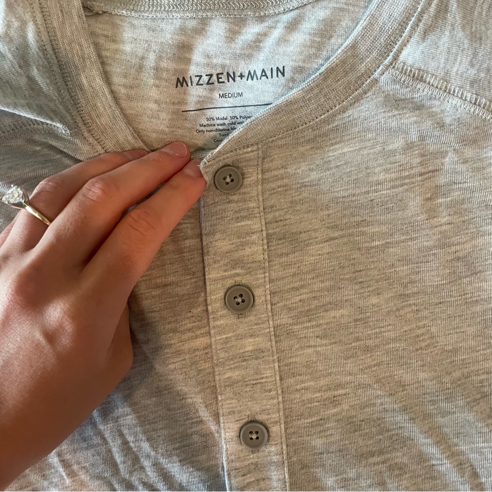 Mizzen + Main Short Sleeve Henley